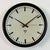 Metal Industrial Brown Bakelite Factory Wall Clock from Pragotron, 1960s For Sale - Image 7 of 17