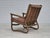 Mid-Century Modern Scandinavian Lounge Chair in Bamboo and Leather, 1970s For Sale - Image 3 of 18