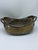 Antique Hammered Brass Cache Pot For Sale - Image 9 of 9