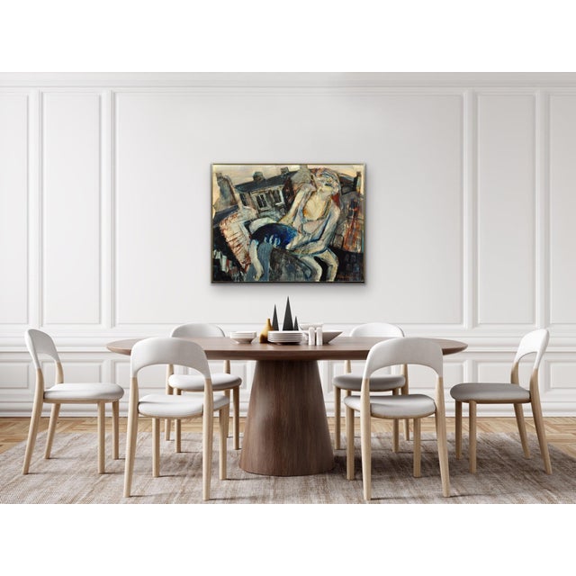 Paul Waplington, Knocked Out, 1970s, Mixed Media Painting, Framed For Sale - Image 13 of 18