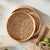 Metal Juliet Abaca Round Trays, Set Of 2 For Sale - Image 7 of 7