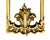 Metal Vintage Heavy Cast Brass Wall Mirror — Rococo Revival / Hollywood Regency Style For Sale - Image 7 of 11