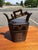 Early 20th Century Mid-Century Modern Hand-Carved Teapot Caddy With Brass Hardware For Sale In Denver - Image 6 of 12