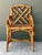Vintage Chinese Chippendale Bamboo Armchair For Sale - Image 11 of 12