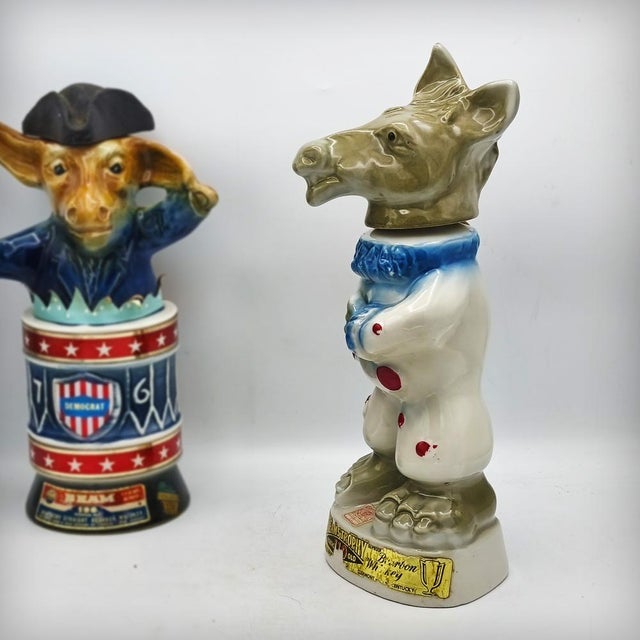 Clown Donkey Ceramic Carafe by Jim Beam, 1968 For Sale - Image 16 of 18