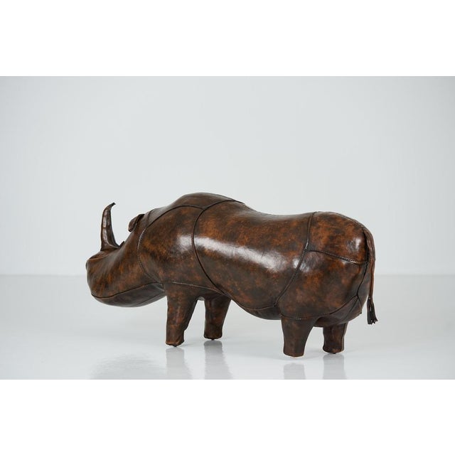 Mid-Century Modern Rhinoceros Stool by Dimitri Omersa for Omersa, 1960s For Sale - Image 3 of 12