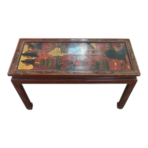19th Century Chinese Coromandel Screen Drinks Table