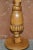 Vintage English Light Oak Pedestal Jardiner For Sale - Image 4 of 10