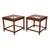 Regency Style Glass Top Side Tables, Set of 2 For Sale - Image 10 of 10