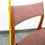 Mid Century Danish Modern Dining Chairs Set of 4 Denmark Pink Fabric Oak Vintage For Sale - Image 9 of 11
