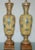 Mid-Century Modern Vintage Marbro Ceramic Egyptian Lamps of Gold - a Pair For Sale - Image 3 of 10