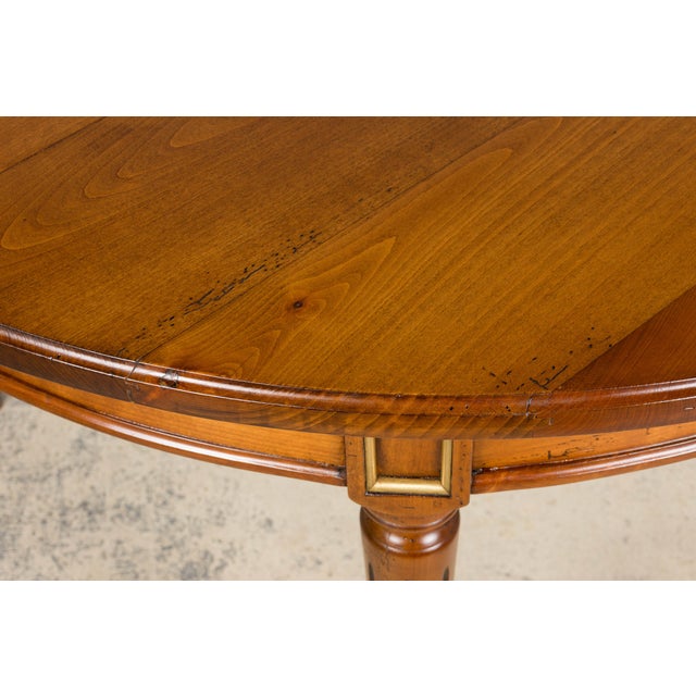 Antique French Louis XVI Style Extendable Dining Table For Sale - Image 12 of 18