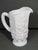 1960s Westmoreland Milk Glass Pitcher With 5 Goblets, Grape & Vine Relief, Nos For Sale - Image 4 of 12