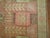 Late 20th Century Pink Samarkand Khotan Rug - 5'6" x 7'7" For Sale - Image 4 of 6