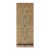 Shabby Chic Ziegler 1990's Blue/Green Wool Runner Rug- 4'0'' X 11'7'' For Sale