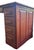 Vintage Oak Double-Pedestal Executive Desk With Writing Slides and File Drawers For Sale - Image 10 of 11