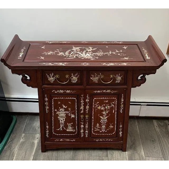 Rosewood altar cabinet best sale