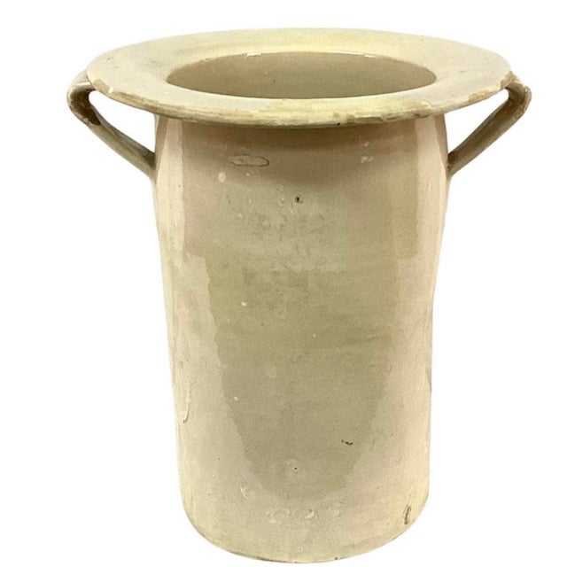 Beige Large 19th Century Italian Chiminea Preserve Pot #2 For Sale - Image 8 of 8