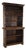 19th Century English Oak Tall Carved Bookcase For Sale