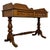 A handsome 19th-century English washstand, finely crafted from golden oak and distinguished by its elegant turned legs,...