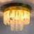 Mid-century ceiling light with glass tubes by j. T. Kalmar for kalmar franken kg, 1970s, in very good conditions. designed...