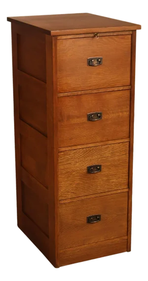 Stickley Mission Collection Oak Filing Cabinet