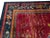 Art Deco 1920s Ruby Red Scene Floral Antique Chinese Art Deco Carpet 9' X 14' Knotted Wool Rug For Sale - Image 3 of 9