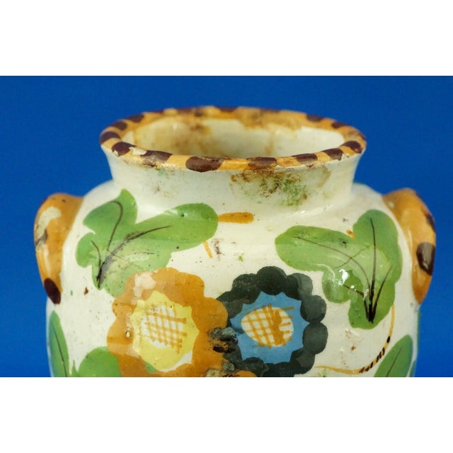 Ceramic Pharmacy Jar attributed to Ulisse Cantagalli, Italy, 19th Century For Sale - Image 12 of 18
