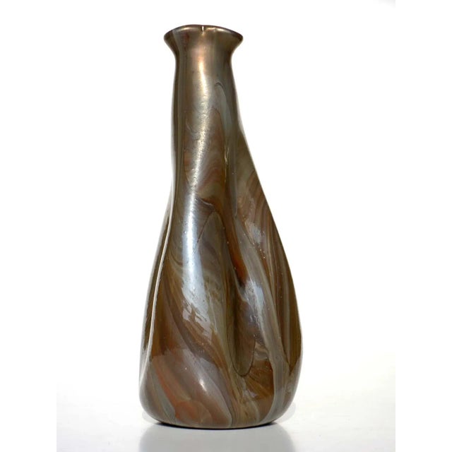 "Calcedonio" Murano Glass Vase Italy, 1950 Rare Vase Excellent condiction