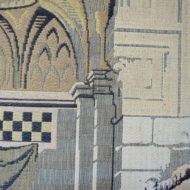 Cream Very Large Gobelin with Dancing Turkish Dervishes, 1900s For Sale - Image 8 of 12