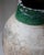 19th Century Mediterranean Terracotta Jar with Green Glazed Rim and Handles For Sale - Image 4 of 12