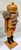 Vintage Erzgebirge-Style Wooden Nutcracker King With Faux Fur Beard, German Democratic Republic (Gdr) For Sale - Image 4 of 9