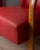 1950s Vintage Italian Armchairs in Red Leather, 1950s, Set of 2 For Sale - Image 5 of 17
