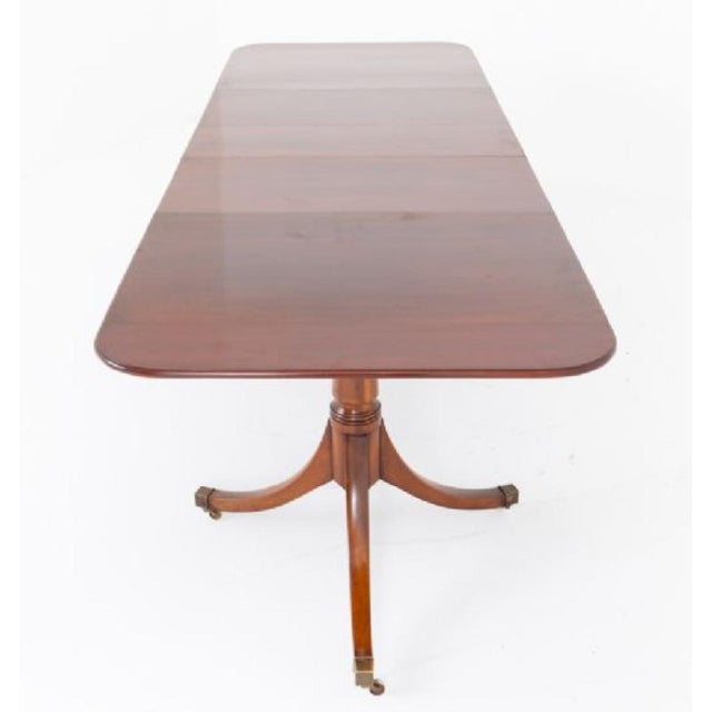 Regency Revival Pedestal Table in Mahogany, 1890s For Sale - Image 4 of 7