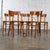 Mid to Late 20th Century Bauhaus Beech Bentwood Dining Chairs W/Cane Seats by Thonet Set of 5 For Sale - Image 18 of 18
