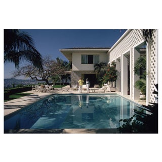 Slim Aarons, Acapulco Pool, Limited Edition Estate Stamped Photographic Print, 1970s For Sale