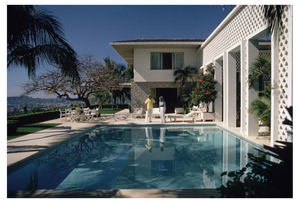 Slim Aarons, Acapulco Pool, Limited Edition Estate Stamped Photographic Print, 1970s