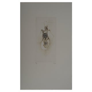 Fred Deux, Budding, Original Engraving For Sale