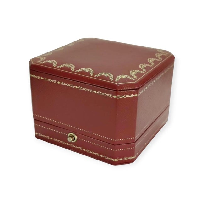 Cartier Iconic Signature Red Presentation Ring Box For Sale - Image 10 of 10
