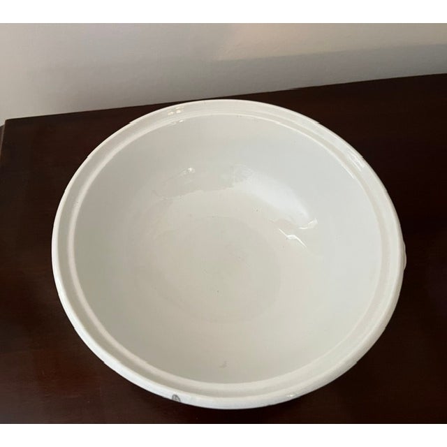 Ceramic Copeland Spode 2 Piece Berry Strainer C. 1890 for T Good & Co London For Sale - Image 7 of 8