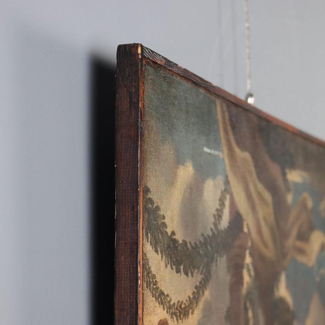 Follower of Pietro da Cortona, The Age of Iron, 17th Century, Oil on Canvas For Sale - Image 11 of 14