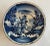 Antique Dutch Delft cabinet plates., late 17th century.. Delft pottery, earthenware tin glazed, and marked at the back...
