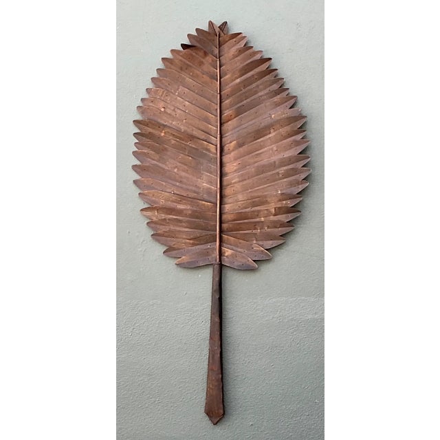 Vintage Copper Botanical Wall Art For Sale - Image 4 of 12