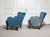 Set of Art Nouveau Swedish Club Chairs, 1940s For Sale - Image 11 of 13