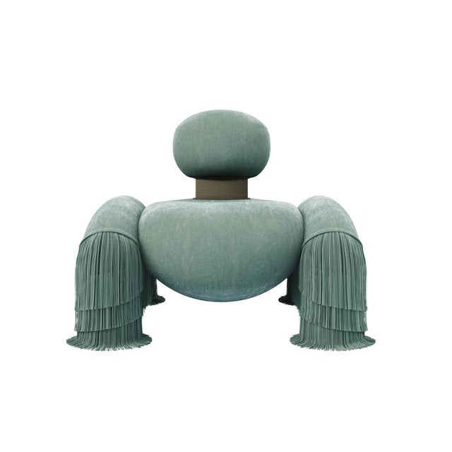 Not Yet Made - Made To Order Odessa Armchair by Ottiu For Sale - Image 5 of 18