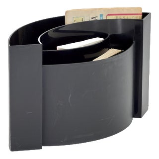 Mid-Century Modern Space Age Wave Magazine Rack by Maier Aichen for Authentics, Italy, 1990s For Sale