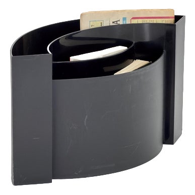 Mid-Century Modern Space Age Wave Magazine Rack by Maier Aichen for Authentics, Italy, 1990s For Sale