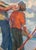 Socialist Realism Oil Painting, Ukrainian Artist, 1960s For Sale - Image 4 of 6