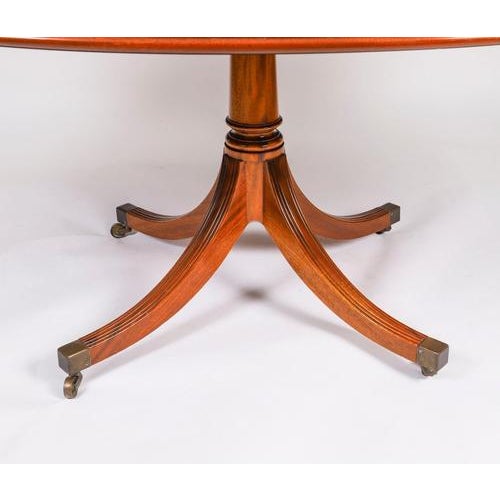 Vintage Oval Dining Table and Shield Back Chairs by William Tillman, 1980s, Set of 7 For Sale - Image 11 of 18