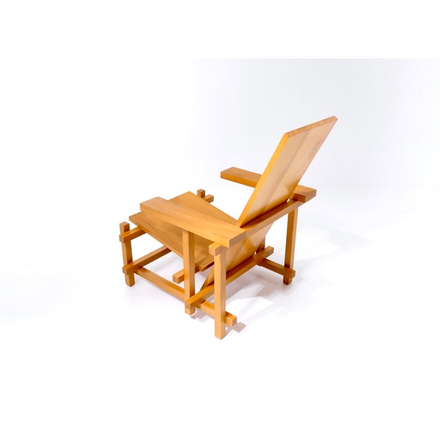 Vintage Dutch Armchair from Gerrit Rietfeld, 1980s For Sale - Image 16 of 18
